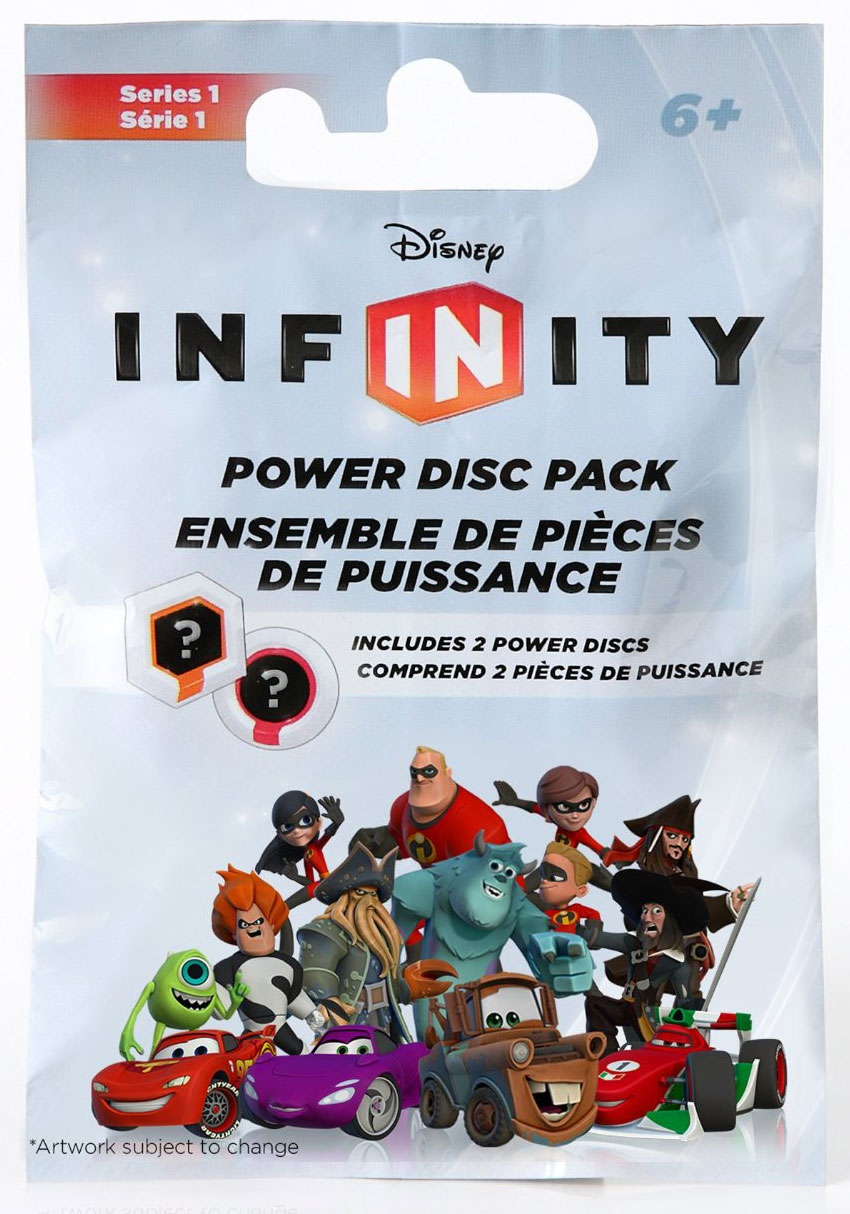 POWER DISC PACK DISNEY INFINITY (2 UN.)